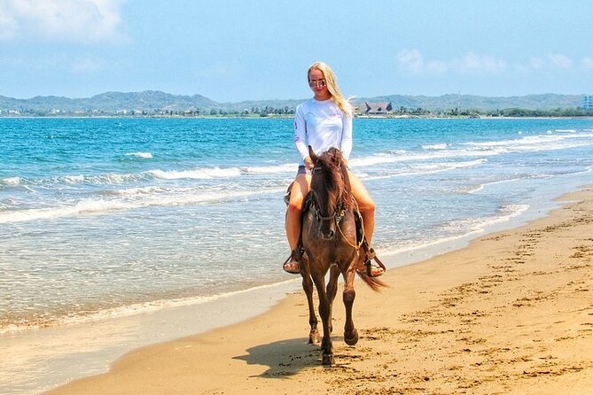 HORSE RIDING ON THE BEACH IN SHARM