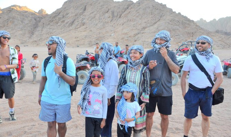 SHARM SUNSET QUADS WITH BEDOUIN DINNER
