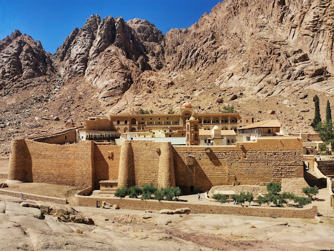 SAINT CATHERINE AND MONASTERY FROM SHARM EL SHEIKH