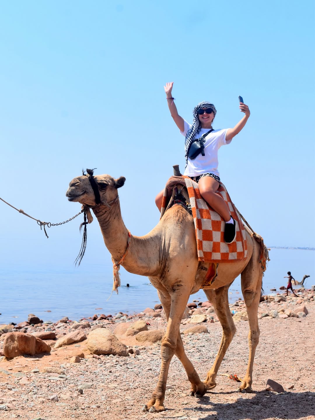 Blue Hole Dahab Snorkeling Tour with Camel Ride & Lunch