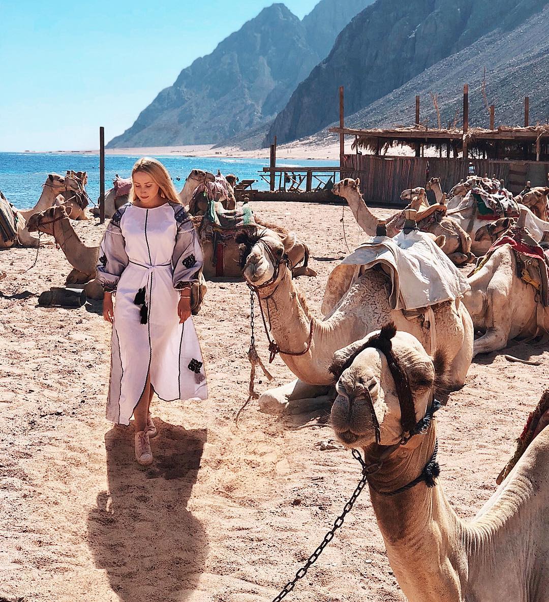Blue Hole Dahab Snorkeling Tour with Camel Ride & Lunch